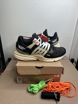 Size 11 - Nike Air Presto Off-White Low The Ten with Original Box & Extra Laces