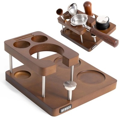 Coffee Tamping Station 58mm 7-in-1 Organizer for E61 Espresso Machines - Stable