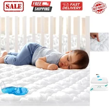 Crib Mattress Protector Sheets Fitted Waterproof Crib Mattress Pad Cover, Noi...
