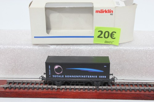 Märklin 94055 Spur H0 Güterwagen Containerwagen Totale Sonnenfinsternis 1999 OVP | Zustand: Gebraucht