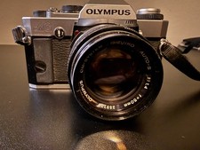 Olympus OM-G OM20 35mm SLR Camera with G.Zuiko 50mm 1:1/4 Lens Near Mint 
