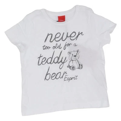 ESPRIT, T-shirt, Größe: 62, Weiß, Baumwolle, Print, Unisex (Kinder) #Ayb - Bild 1 von 4