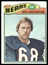 Mike Hartenstine RC 1977 Topps #199 Chicago Bears