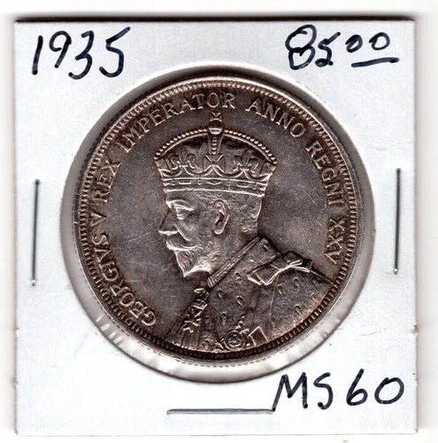 1935 Canada One Silver Dollar