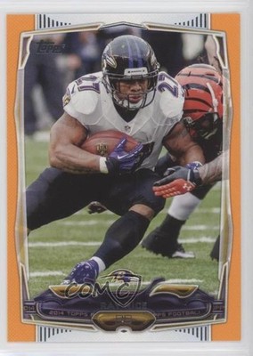2014 Topps Factory Set Orange 63/96 Ray Rice #245 s5j