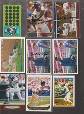 ANDRE DAWSON LOT OF 73 ALL DIFFERENT BASEBALL CARDS MARLINS EXPOS CUBS