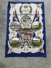 Queen’s Silver Jubilee 1977 Tea Towel