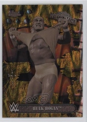 2025 Topps Chrome WWE Cactus Jack x Wrestlemania /50 Hulk Hogan #60 0y8x