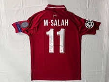 Liverpool Mohamed Salah Signed Autographed Jersey Beckett BAS