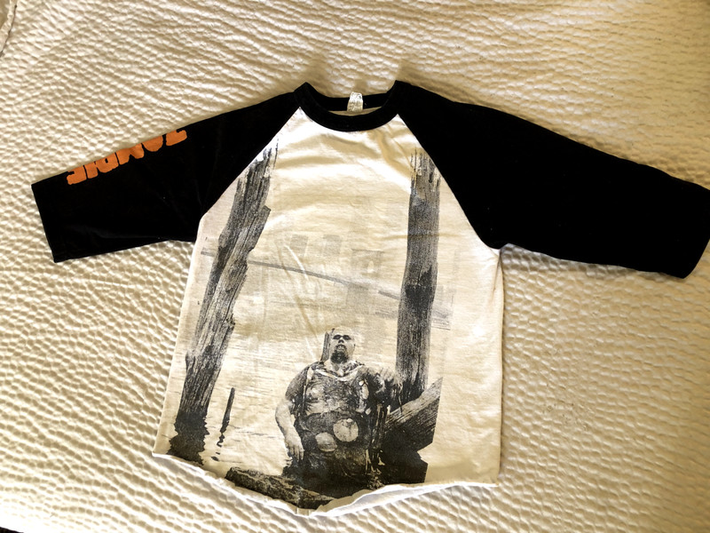 RARE Orig Vtg Lucio Fulci's ZOMBIE Boat Jersey Sleeve Horrror Men's M T-Shirt!