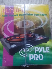 Pyle Pro PLTTB1 Professional Belt-Drive Manual Turntable Record Player
