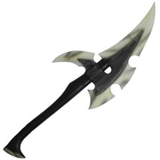 Dark Elven War Axe LARP Weapon Safe Latex & Foam Perfect For LARP Use # SALE #