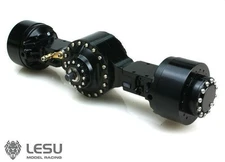 LESU Shift Down Reduce Axle W/Differential Lock for 1/15 RC Industrial Trucks