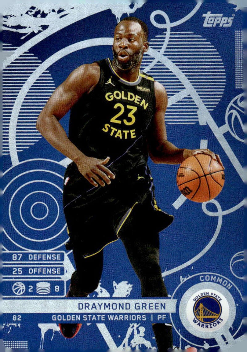 DRAYMOND GREEN 2025-26 Topps Match Attax Blue Refractor #82