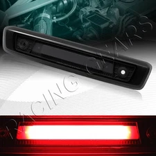 BLACK/SMOKE 3RD THIRD DRL LED BAR REAR BRAKE TAIL LIGHT FIT 06-10 JEEP COMMANDER