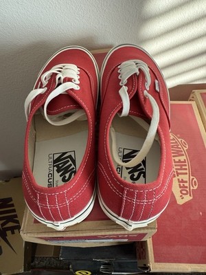 VANS Authentic 44 DX Anaheim Factory Racing Red - VN000CQABOP Mens