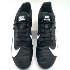 Nike Zoom Rival S 9Track  Field Sprint Spikes Black White Men's 11 907564-001
