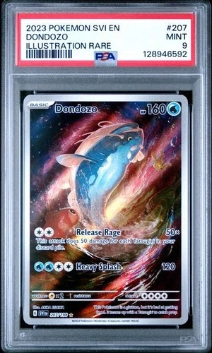 PSA 9 Dondozo #207 Pokemon Scarlet & Violet