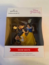 Disney Snow White Dancing with Dwarfs 2024 Hallmark Christmas Ornament