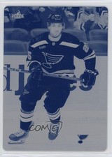 2024-25 Upper Deck Fleer Ultra Printing Plate Cyan 1/1 Jordan Kyrou #74 1s57