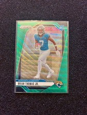 2024 Prizm Football Green Wave Prizm RC Brian Thomas Jr. #314 Jaguars