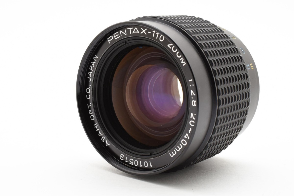 完動品 PENTAX-110 ＋110専用のズームレンズF2.8 20~40 ㎜ PENTAX-110 20-40mm F2.8 Reviews - Auto 110 Zoom Lenses