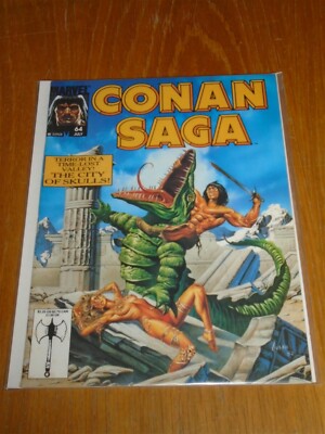 CONAN SAGA #64 MARVEL US MAGAZINE JULY 1992 --