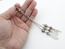 Big special Metal tassel 925 silver for make Tesbih, Prayer Beads Misbaha 710430