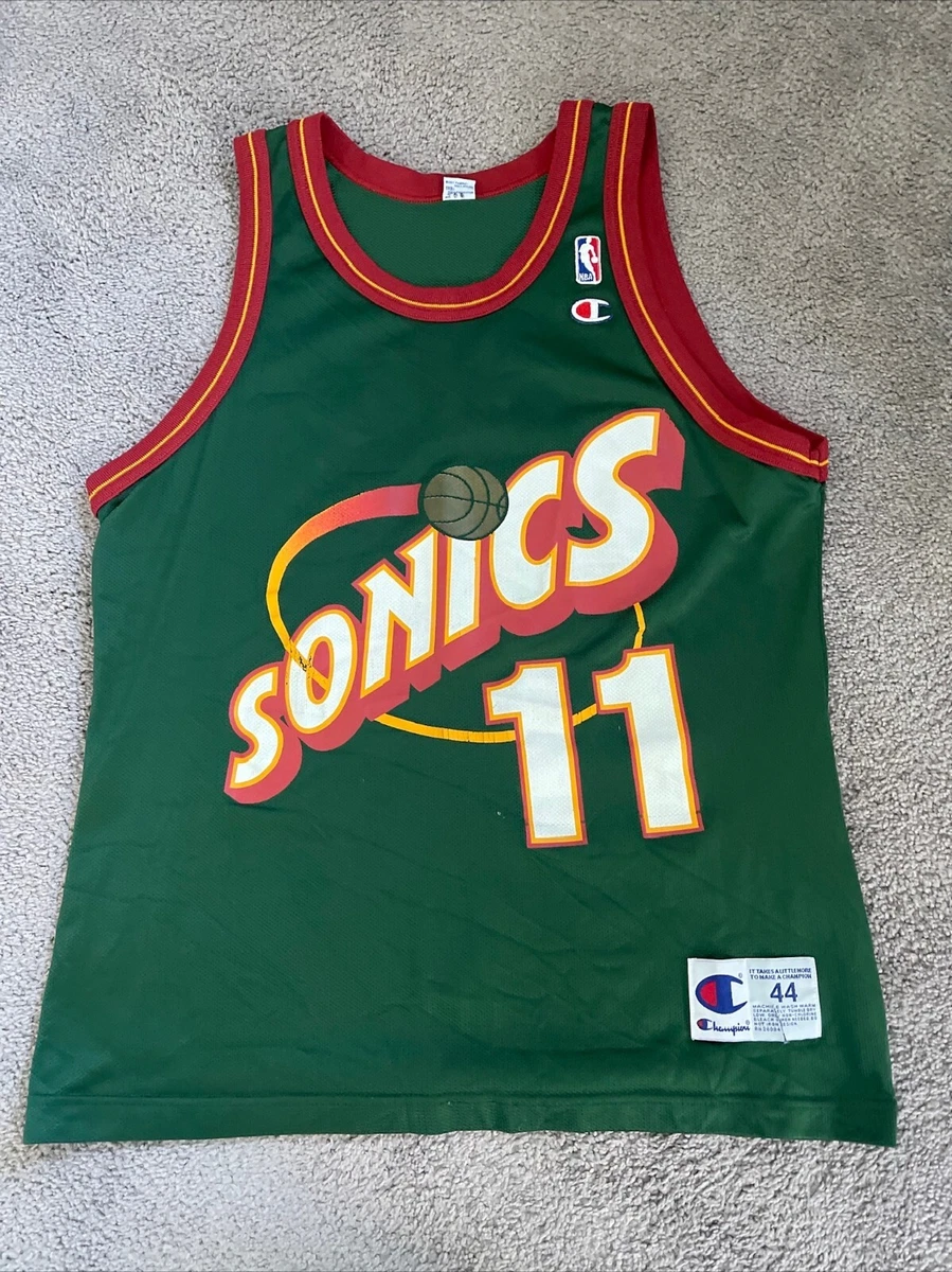 NBA_ jersey Mens Vintage 11 Detlef Schrempf Green White Red 20 The