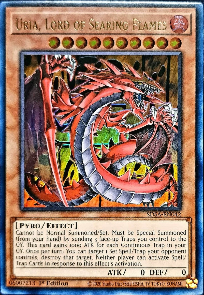 Uria, Lord of Searing Flames SDSA-EN042 | eBay