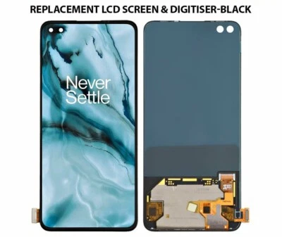 Original OLED OnePlus Nord 5G ohne Rahmen 100% Touchscreen Display Digitizer UK
