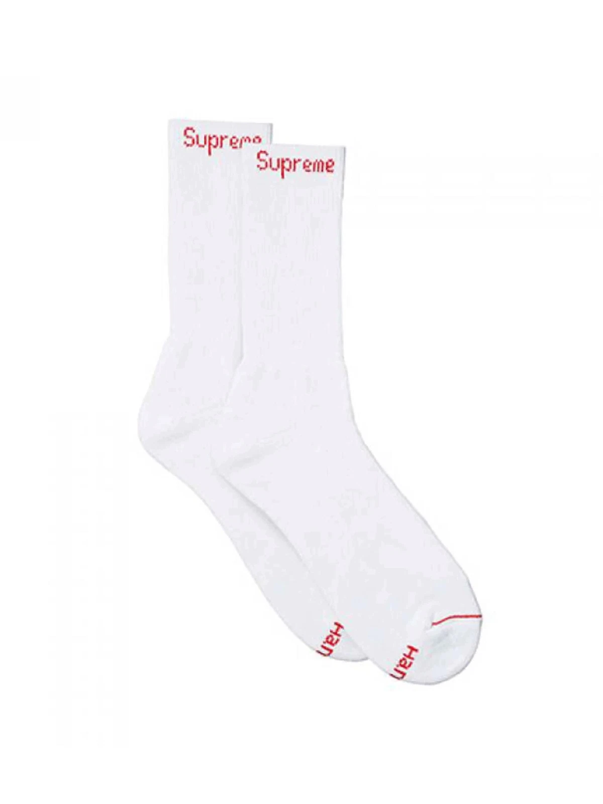 Supreme Hanes Cushion Crew Socks