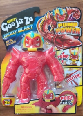 Heroes of Goo Jit Zu Galaxy Blast Pump Power - Air Vac Blazagon Action Figure 