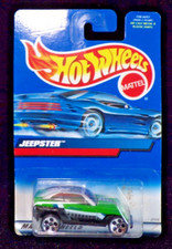 2000 Hot Wheels Collector Series JEEPSTER - Collectors #140- Card #27105