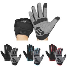 Bicycle Full Finger Cycling Gloves Touch Screen Riding MTB Bike Gloves Men Women