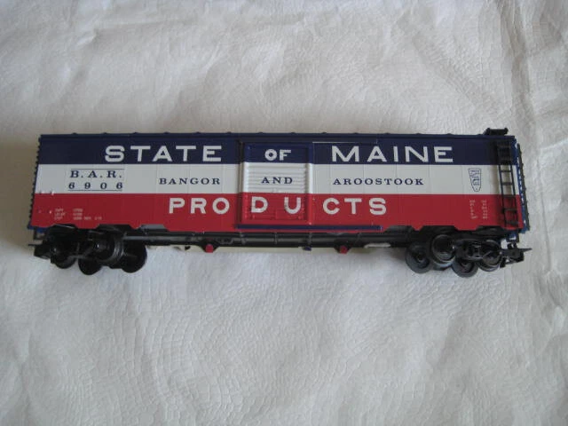 Marklin H0 State of Maine tinplate Box Car from Marklin 4863 - Era III - Image 2 of 4