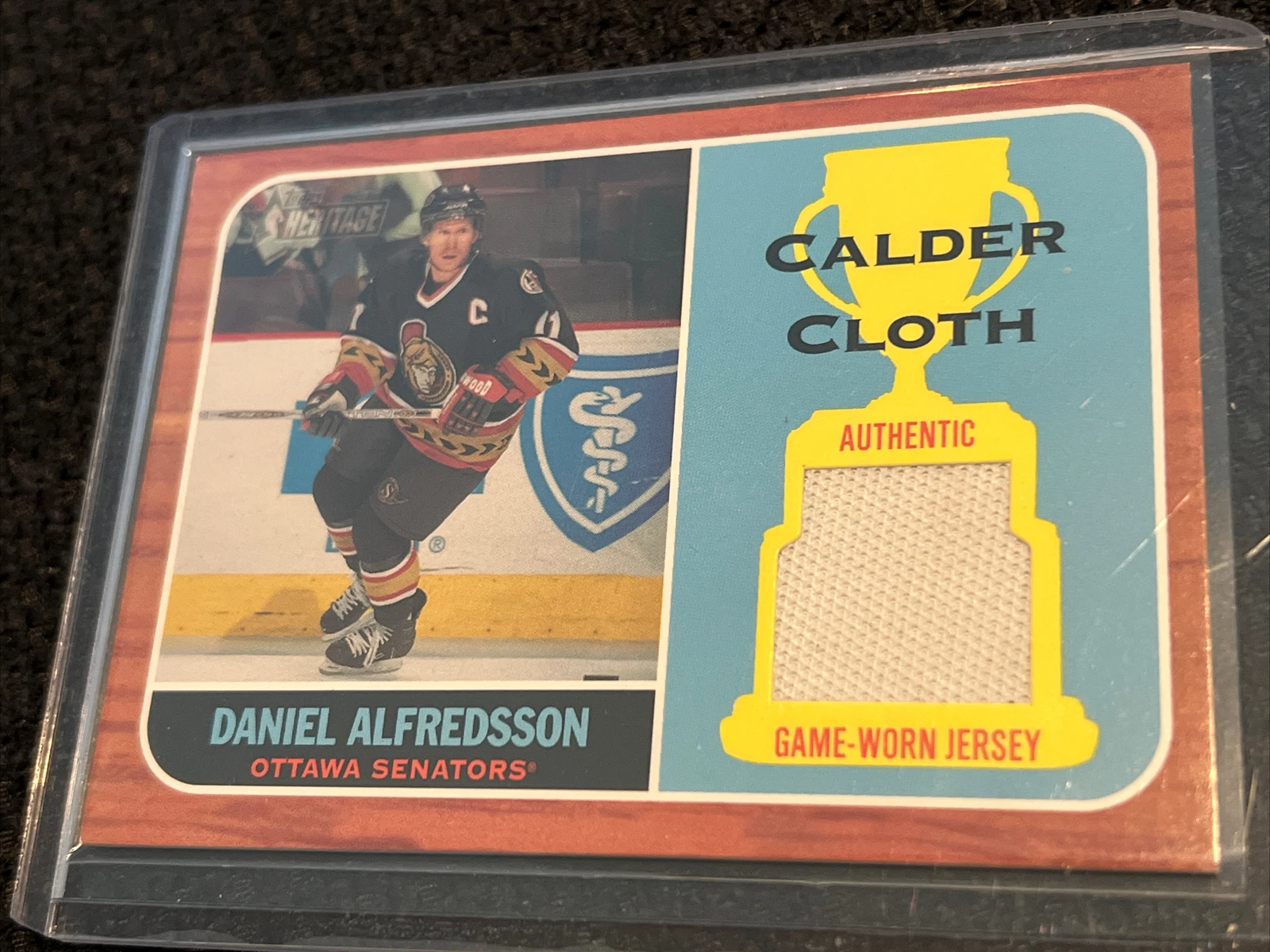 Daniel Alfredsson trading card
