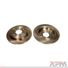 2x Maxgear 19-0781 Bremsscheibe Hinten für Ford Fiesta VI TVR Chimaera