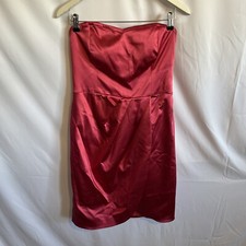 Coast Women’s Pink Occasional Strapless Evening Dress Size 14