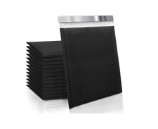 6x9'' BLACK POLY BUBBLE MAILERS COLORS HIGH QUALITY