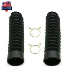 For Honda XR100R CRF100F CRF125F 2X Front Fork Suspension Shock Cover Dust Boots