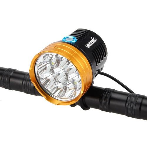20000LM 9x XML T6 LED Front Head Front Bicycle Light Bike Lamp Torch 20000mAh - Picture 7 of 12