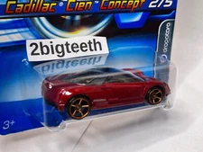 Hot Wheels Cadillac Cien Concept Car fte 1/64 Faster Than Ever 2006 57 dropstars