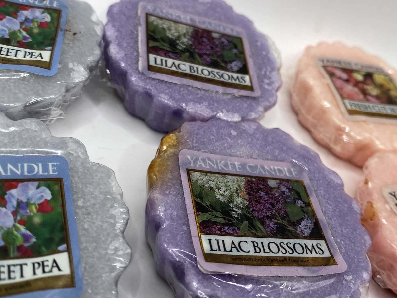 Yankee Candle Wax Potpourri Tarts Lot Of 13 Tarts Assorted Scents & 3