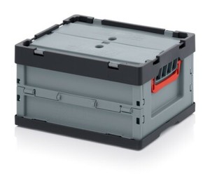 Eurobox Universal 60x40x12 cm Closed Handle Euro Container KLT Box Eurobox Universal 60x40x12 cm Closed Handle Euro Container KLT Box