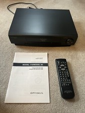 Optimus/Radio Shack Model 110/60-4 Head HiFi VHS HQ VCR w/ Remote Tested  Works