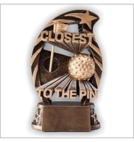 Closest To The Pin Golf Resin Trophy Award on sale Closest To The Pin Golf Resin Trophy Award on sale
