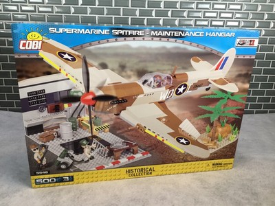 Cobi 5546 Supermarine Spitfire - Maintenance Hangar NEU OVP