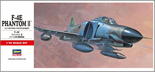Hasegawa 1/72 US Air Force F-4E Phantom II Plastic Model Kit NEW