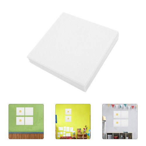 6 Pcs Felt Message Board Child Sound Insulation Acoustical Fabric